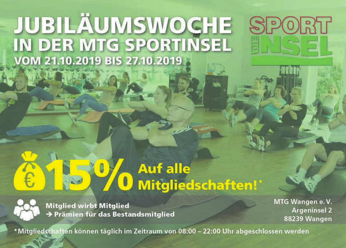 MTG Wangen e. V. MTG Wangen e. V.