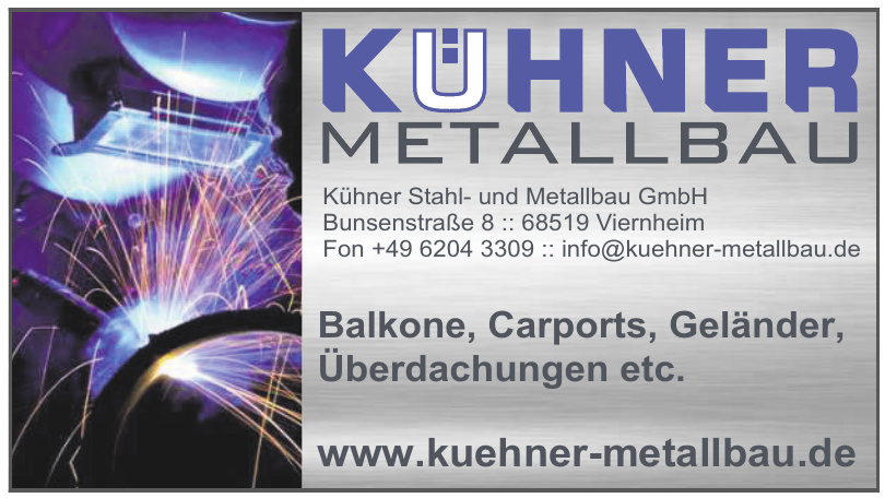 Kühner Stahl- und Metallbau GmbH Kühner Stahl- und Metallbau GmbH