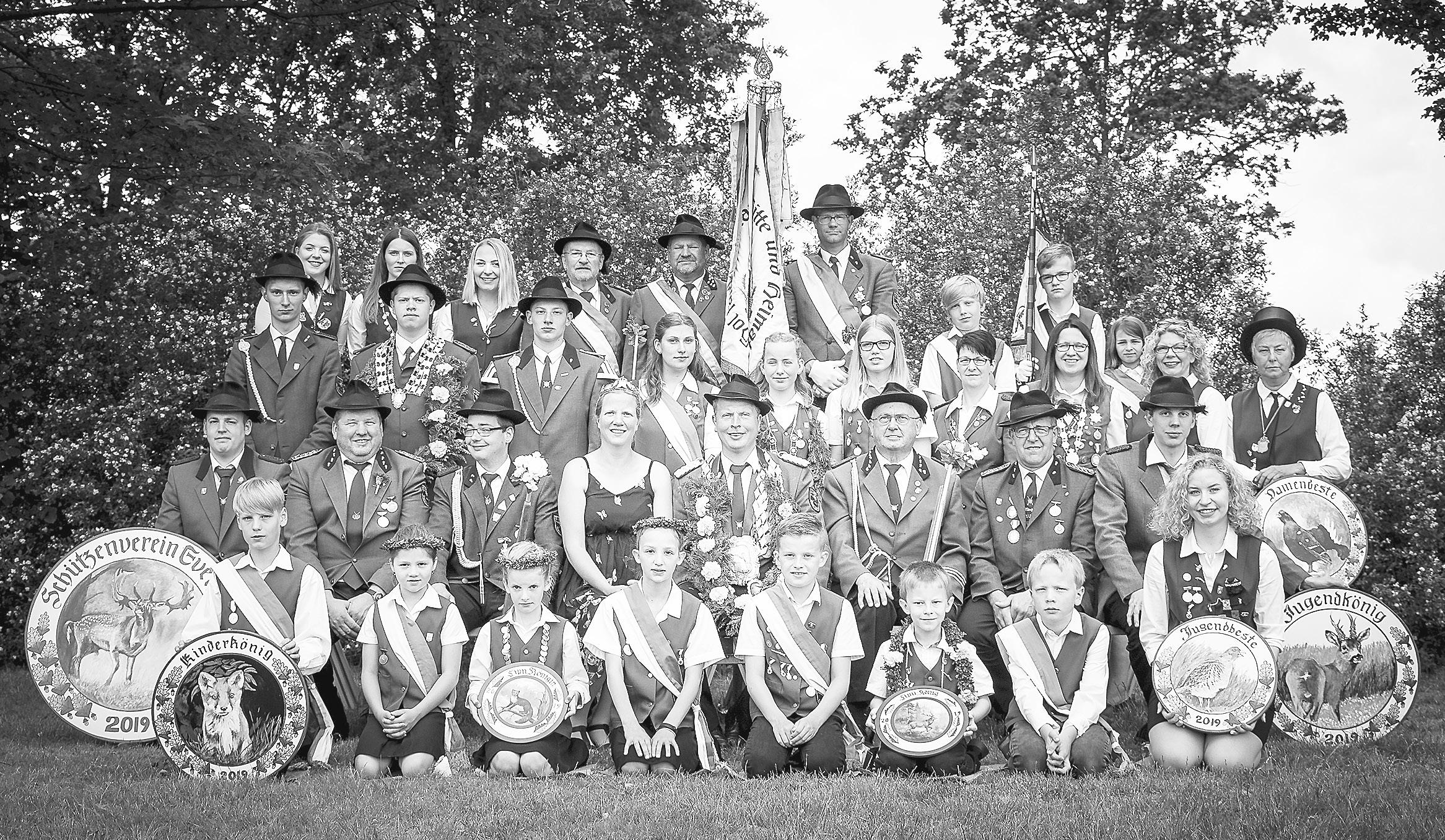 Die Everser Majestäten 2019. Foto: privat Die Everser Majestäten 2019. Foto: privat