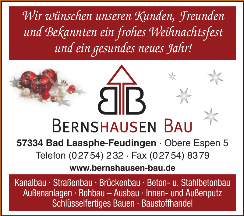 Bernshausen-Bau Bernshausen-Bau