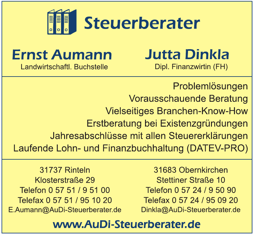 Steuerberater Ernst Aumann Steuerberater Ernst Aumann