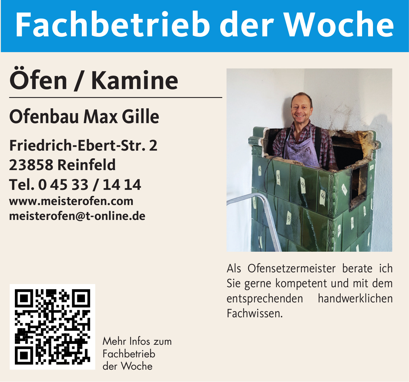 Ofenbau Max Gille Ofenbau Max Gille