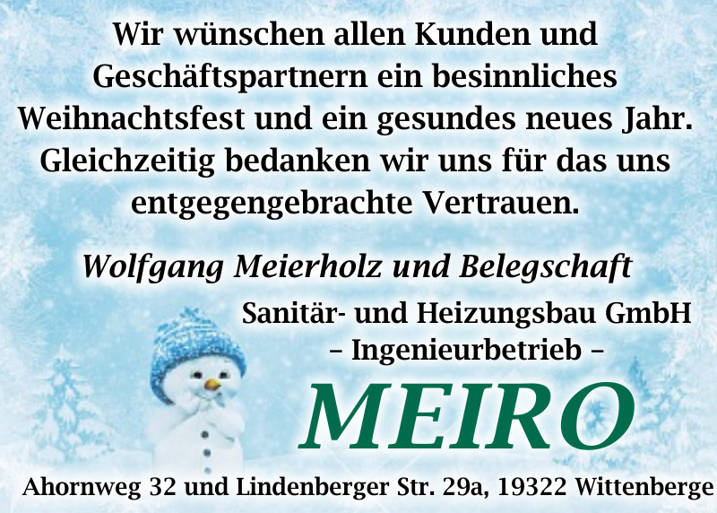 Meiro Sanitär- und Heizungsbau GmbH