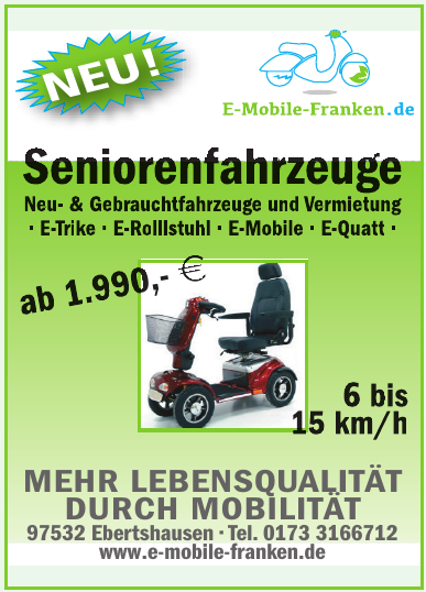 E-mobile Franken E-mobile Franken
