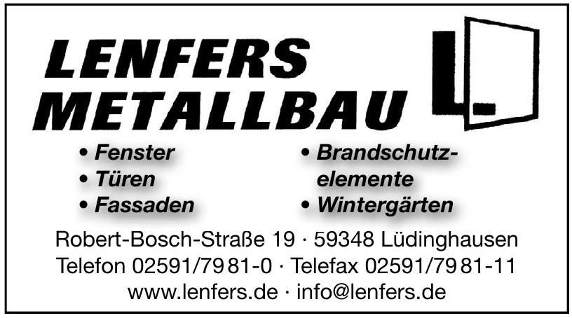 Lenfers Metallbau Lenfers Metallbau
