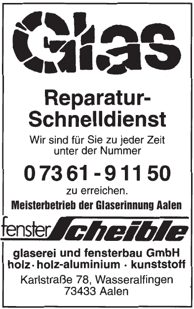 Fenster Scheible GmbH Fenster Scheible GmbH