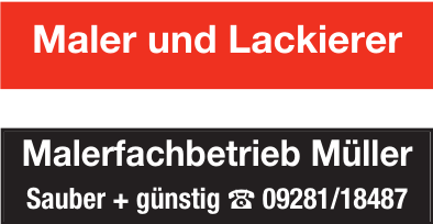 Malerfachbetrieb Müller Malerfachbetrieb Müller