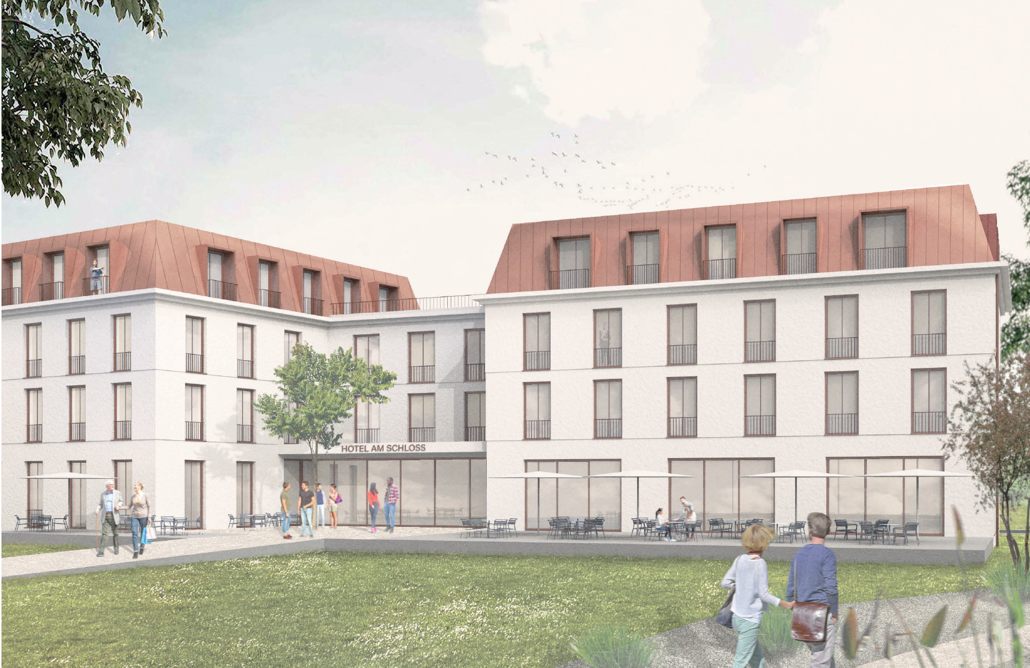 So soll das neue Hotel in Sigmaringen aussehen. So soll das neue Hotel in Sigmaringen aussehen.