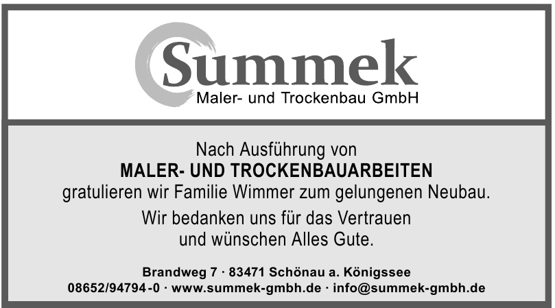 Summek Maler- und Trockenbau GmbH