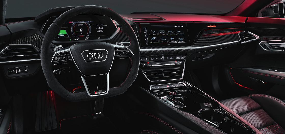 Modernstes Infotainment, feinste Materialien Fotos: Audi Modernstes Infotainment, feinste Materialien Fotos: Audi
