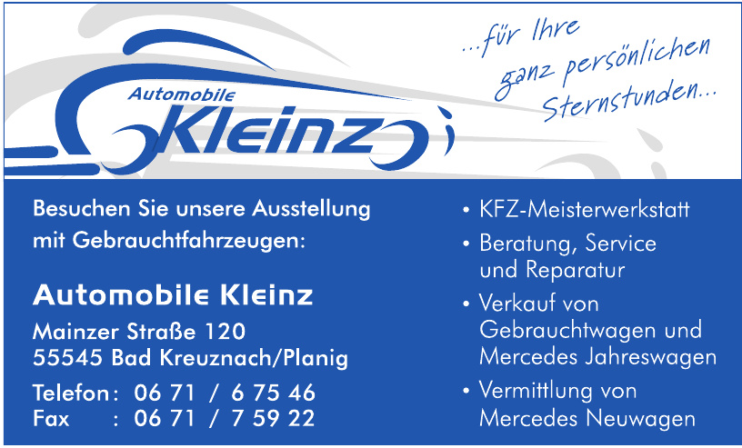 Automobile Kleinz