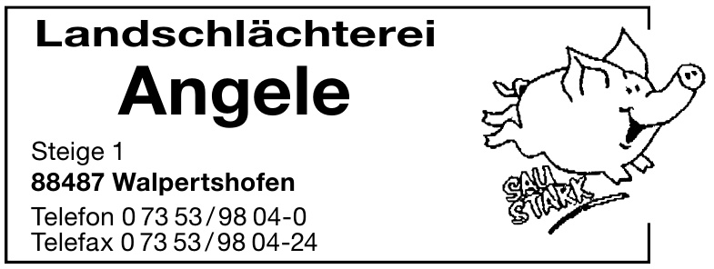 Landschlächterei Angele Landschlächterei Angele
