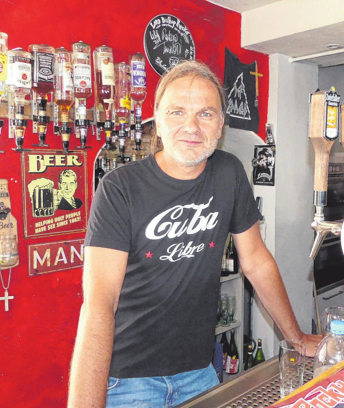 Kreuzwirt Herbert „Rich“ Knab freut sich auf das Sommerfest. Kreuzwirt Herbert „Rich“ Knab freut sich auf das Sommerfest.