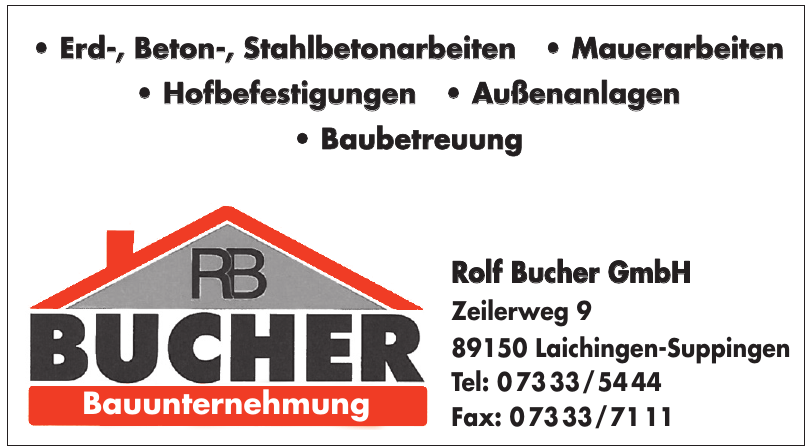 Rolf Bucher GmbH Rolf Bucher GmbH