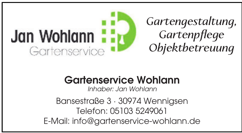 Gartenservice Wohlann Gartenservice Wohlann