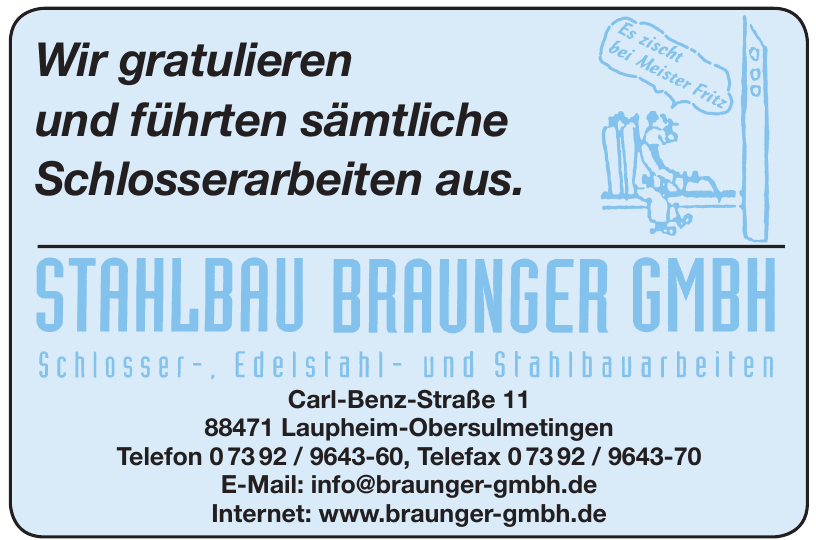 Stahlbau Braunger GmbH Stahlbau Braunger GmbH