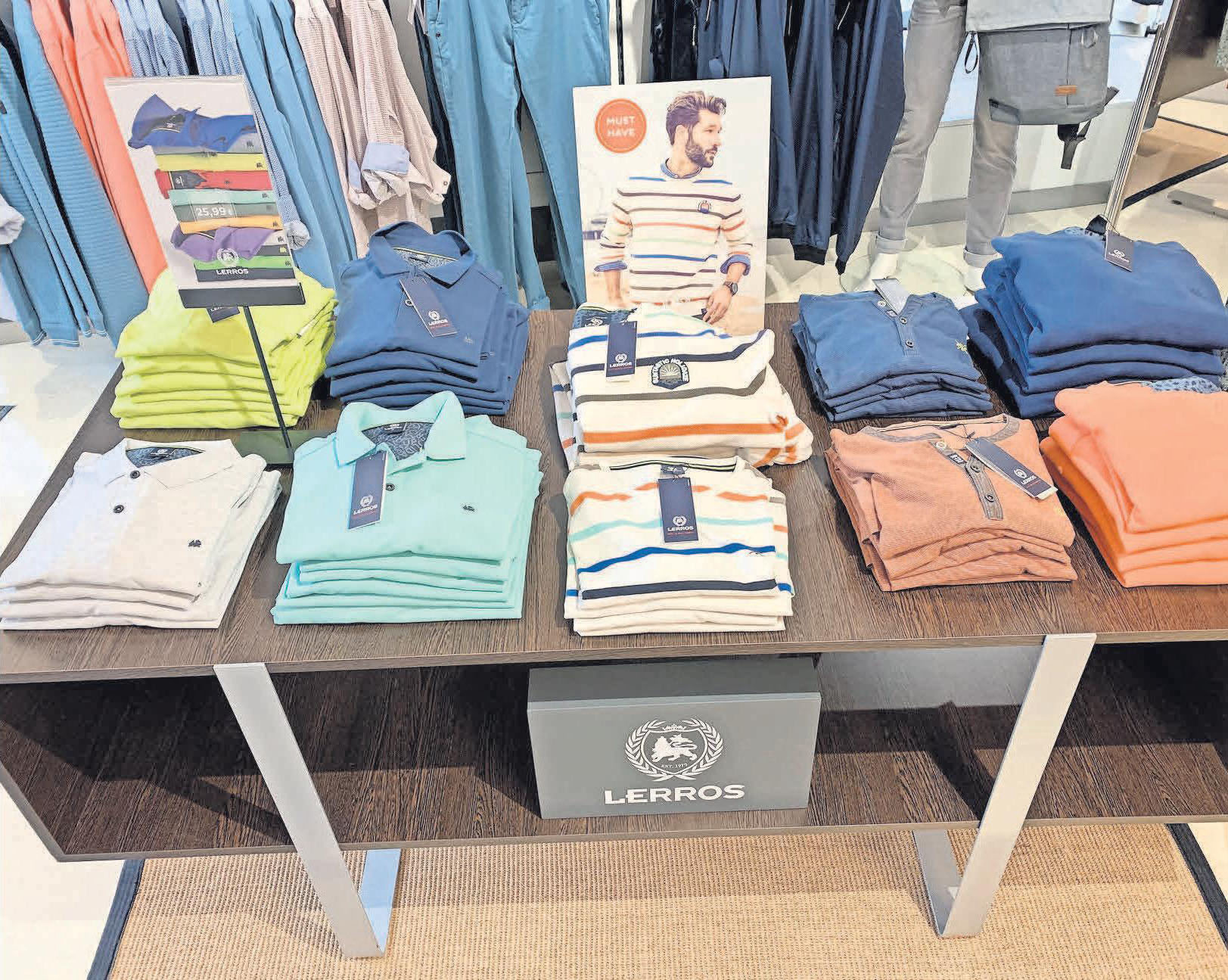 Neu bei best labels: Das Herrenlabel LERROS. Neu bei best labels: Das Herrenlabel LERROS.