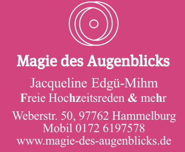 Magie des Augenblicks Magie des Augenblicks