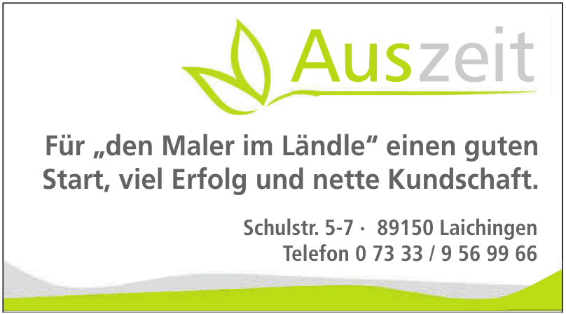 Auszeit Auszeit