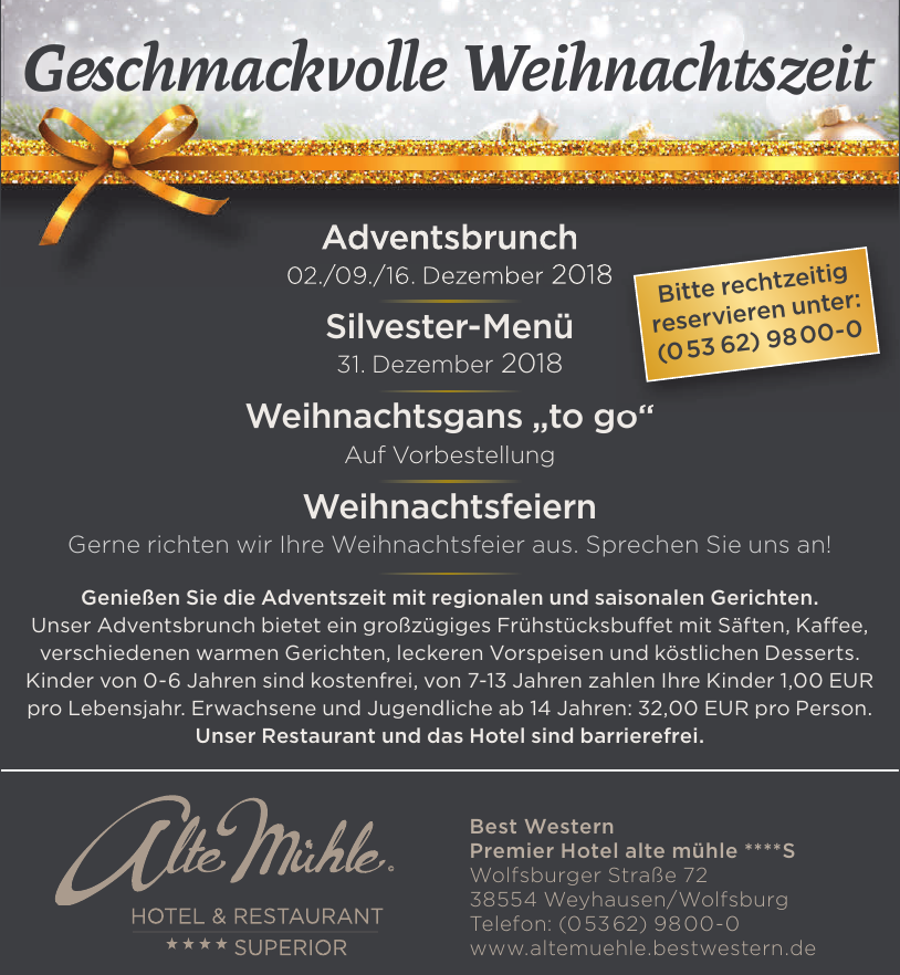 Best Western Premier Hotel alte mühle ****S Best Western Premier Hotel alte mühle ****S