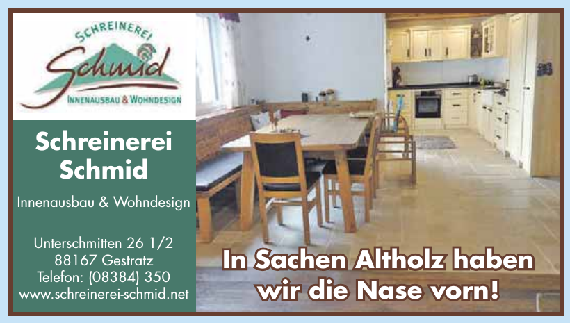 Schreinerei Schmid