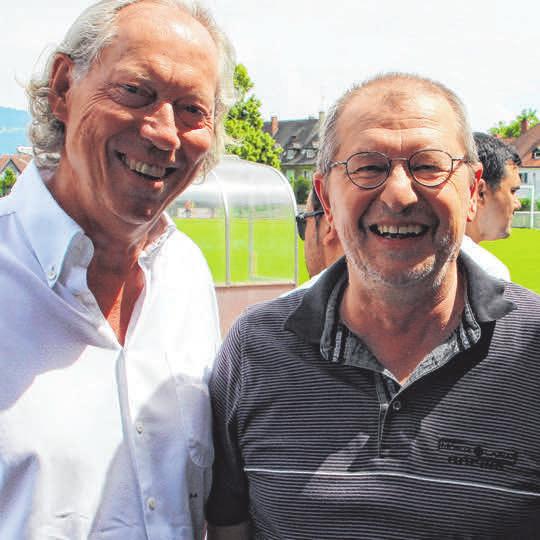 Foto zeigt ihn mit Lindaus OB Gerhard Ecker. Foto zeigt ihn mit Lindaus OB Gerhard Ecker.