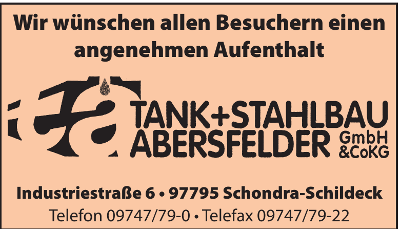 Tank+Stahlbau Abersfelder GmbH & CoKG Tank+Stahlbau Abersfelder GmbH & CoKG
