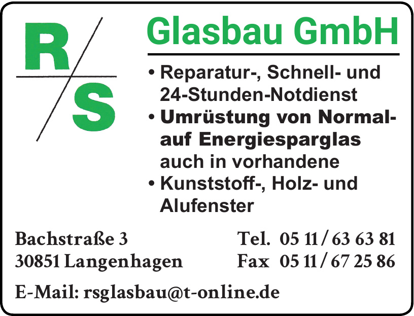 R/S Glasbau GmbH R/S Glasbau GmbH