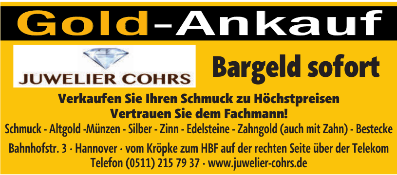 Juwelier Cohrs Juwelier Cohrs
