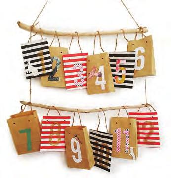 Weihnachtsdeko: An Ästen aufgehängt oder als Wandschmuck sind kreative Adventskalender echte Hingucker. Weihnachtsdeko: An Ästen aufgehängt oder als Wandschmuck sind kreative Adventskalender echte Hingucker.