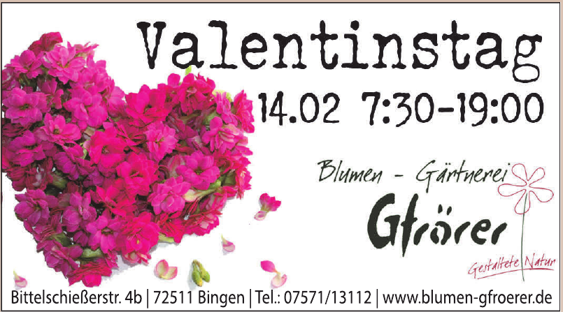 Blumen Gfrörer Blumen Gfrörer