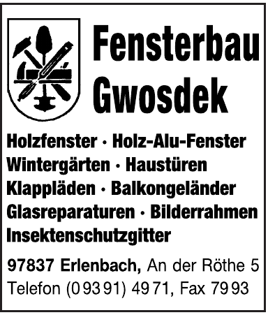 Fensterbau Gwosdek Fensterbau Gwosdek