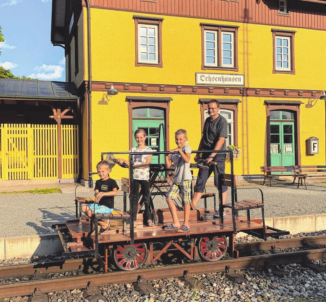 Eisenbahnerlebnis für die ganze Familie Image 1 Eisenbahnerlebnis für die ganze Familie Image 1