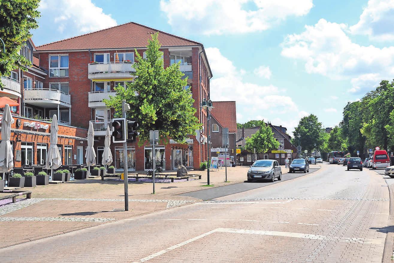 Die Hannoversche Straße im Zentrum bekommt eine neue Asphaltdecke. Die Hannoversche Straße im Zentrum bekommt eine neue Asphaltdecke.