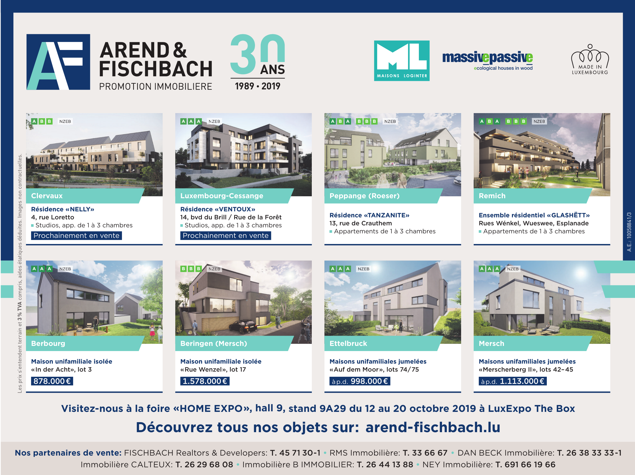 Arend & Fischbach - Promotion Immobiliere Arend & Fischbach - Promotion Immobiliere