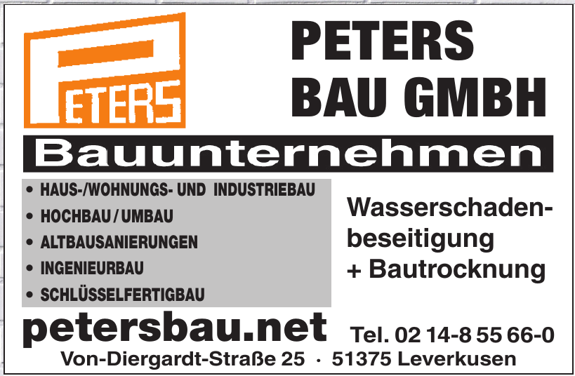 Peters Bau GmbH Peters Bau GmbH