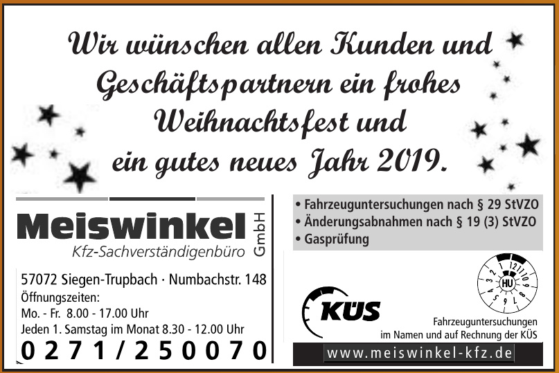 Kfz-Sachverständigenbüro Meiswinkel GmbH Kfz-Sachverständigenbüro Meiswinkel GmbH