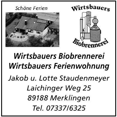 Wirtsbauers Biobrennerei Wirtsbauers Biobrennerei