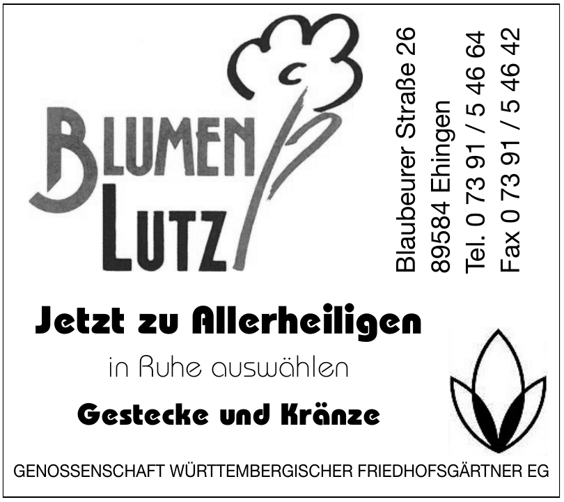 Blumen Lutz Blumen Lutz