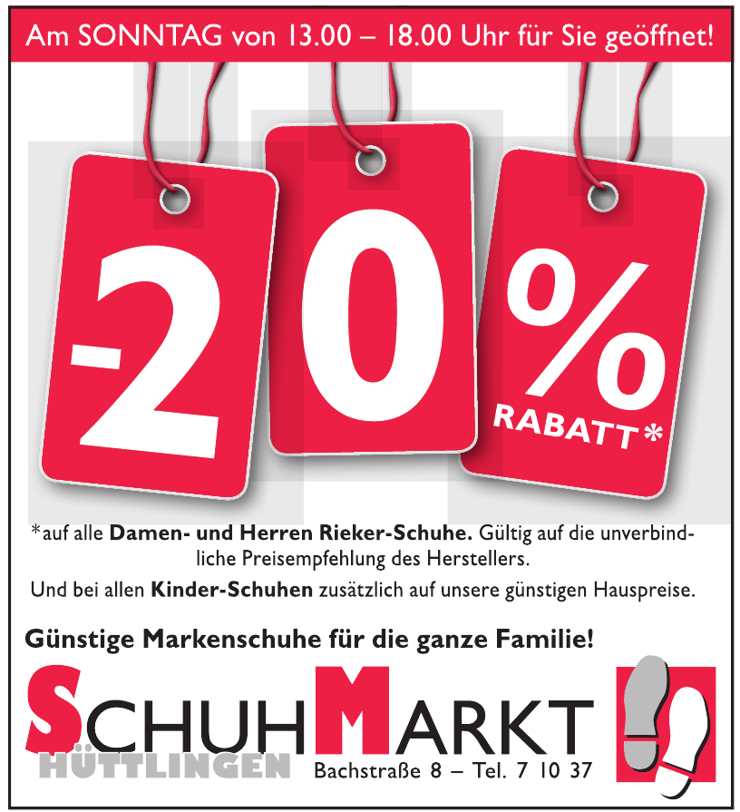 SchuhMarkt Hüttlingen SchuhMarkt Hüttlingen