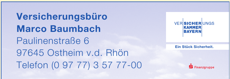 Versicherungsbüro Marco Baumbach Versicherungsbüro Marco Baumbach