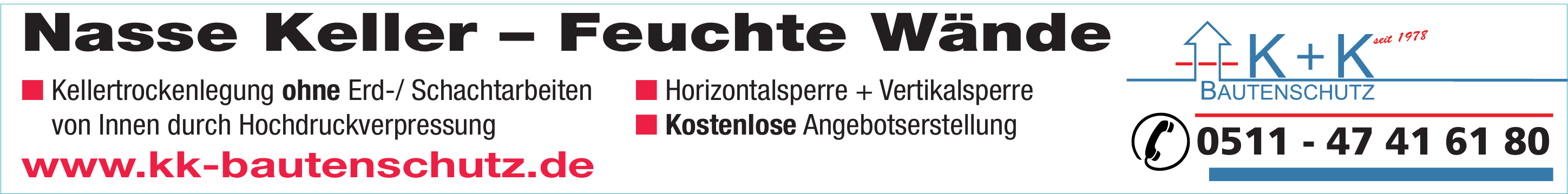K + K Bautenschutz K + K Bautenschutz