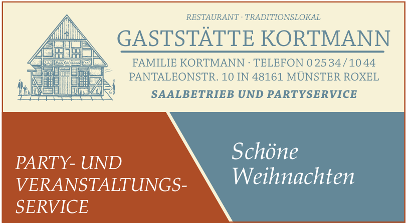 Gaststätte Kortmann Gaststätte Kortmann