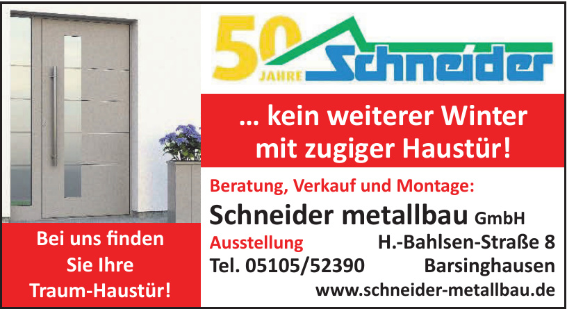 Schneider metallbau GmbH