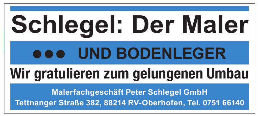 Malerfachgeschäft Peter Schlegel GmbH Malerfachgeschäft Peter Schlegel GmbH