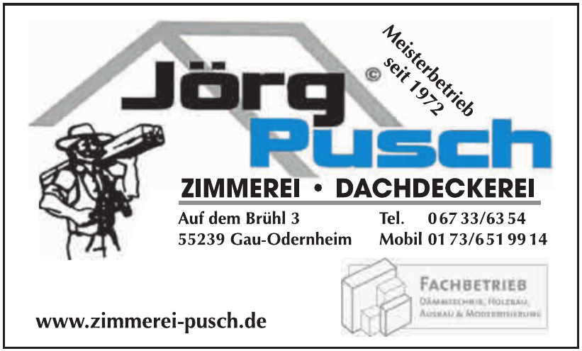 Zimmerei und Dachdeckerei - Jörg Pusch
