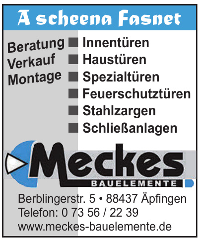 Meckes Bauelemente Meckes Bauelemente