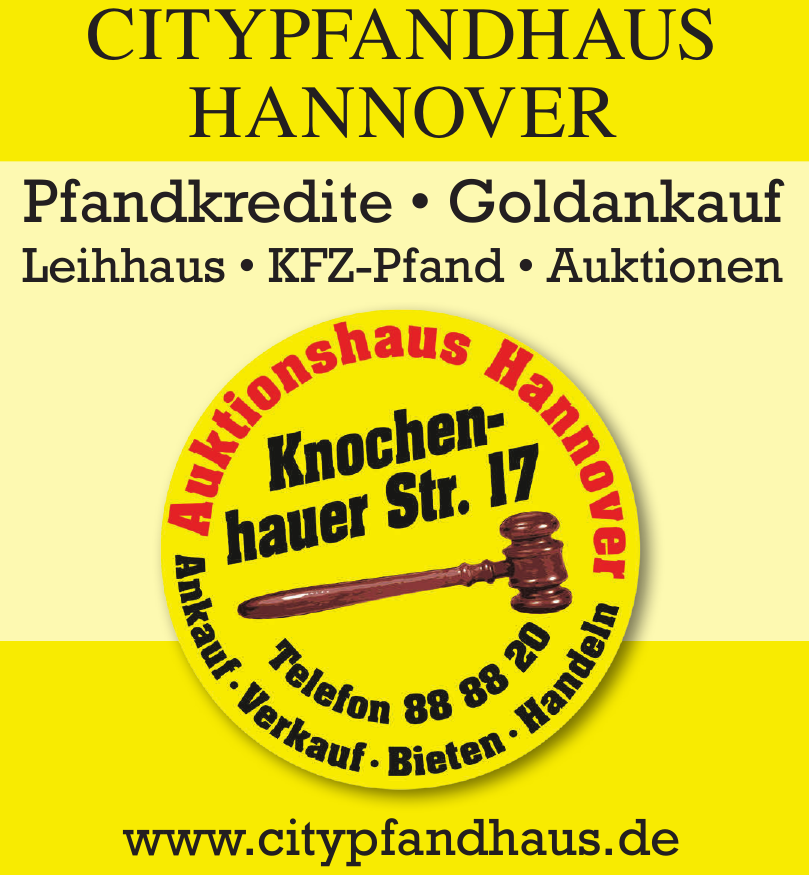 Pfand- & -Auktionshaus Hannover Pfand- & -Auktionshaus Hannover