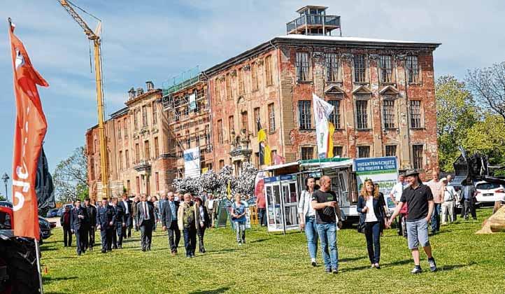 Blick auf das Freigelände im Zerbster Schloßgarten. Foto: Gerhard Block Blick auf das Freigelände im Zerbster Schloßgarten. Foto: Gerhard Block