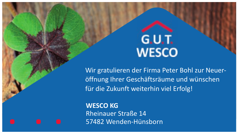 WESCO KG WESCO KG